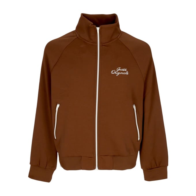 Go Tricot trainingsjack heren bruin zand
