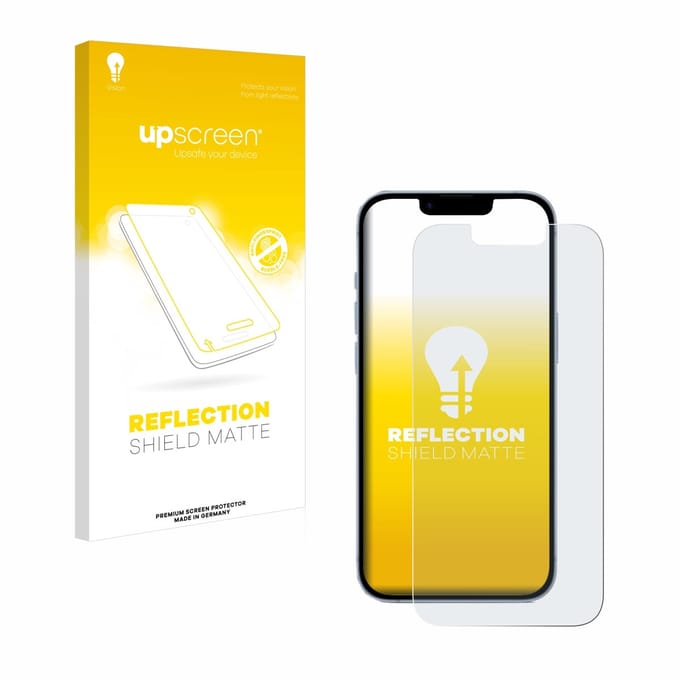 upscreen - Screenprotector voor Apple iPhone 14 - Folie Beschermfolie anti glare matte