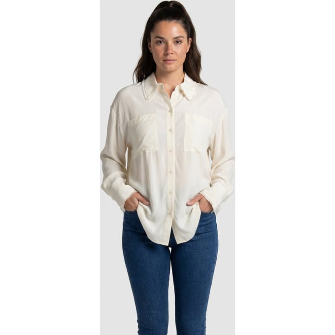 & Other Stories Harlow Shirt White Größe: L | Business hemden Outlet | Damen | Weiß