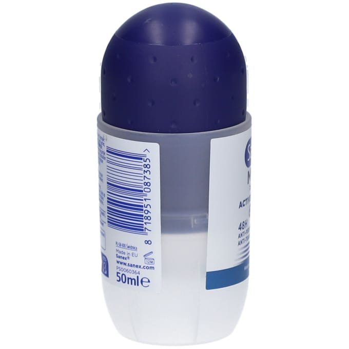 Sanex Men Active Control 72u Anti-transpirant Deodorant Roller 50
