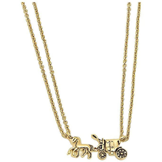 Coach Dubbele Ketting Ketting Dames ketting F33375 Basic Packaging-Box Not Included,F,Gold beige
