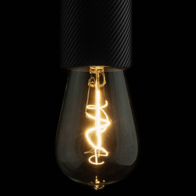 Segula LED Elegant Line E27 3W Rustika 2.200 K Filament dimbaar