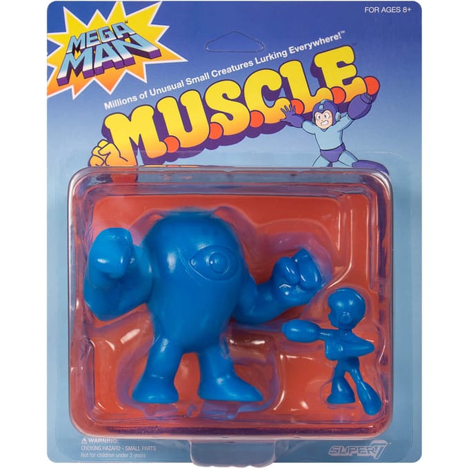 Super7 Mega Man Devil en Mega Man Blue M.U.S.C.L.E. Figures - Zavvi exclusief (2-pack)