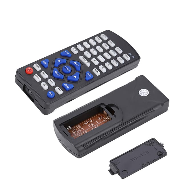 Télécommande de remplacement pour téléviseur numérique LEADSTAR KR‑62 black