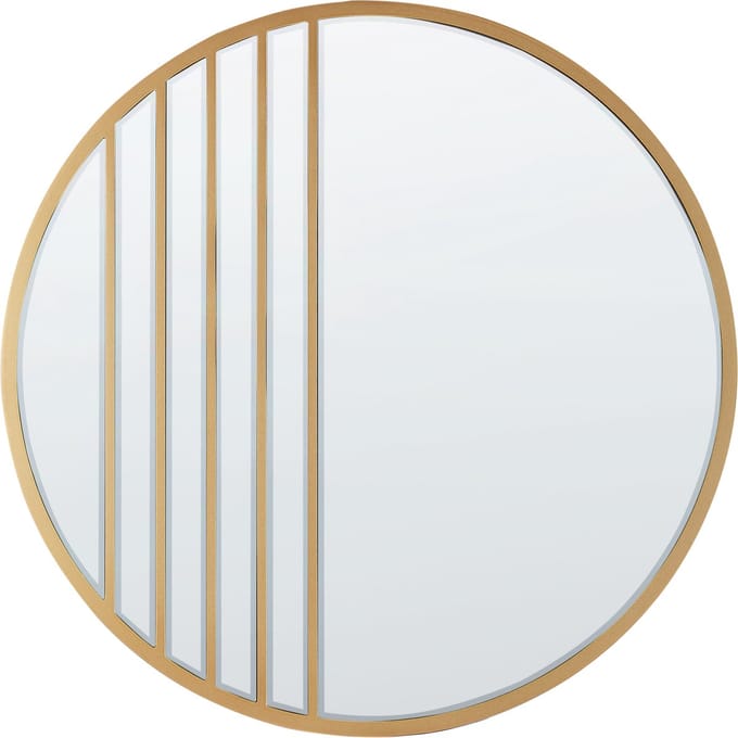 COUST - Wandspiegel - Goud - 80 x 80 cm - MDF
