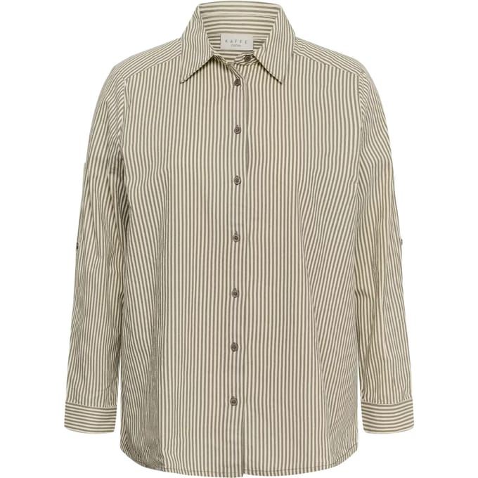 Dameshemd KAFFE Curve Nana Striped