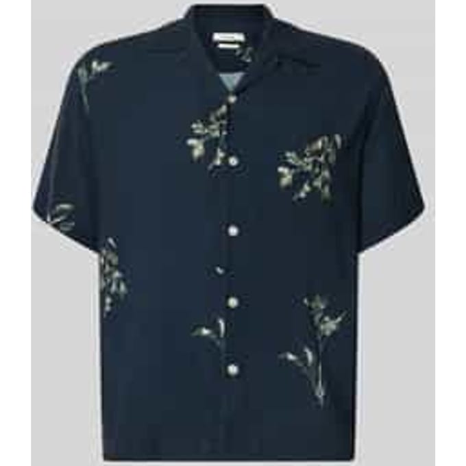 regular fit vrijetijdsoverhemd van pure viscose model 'TERRY'