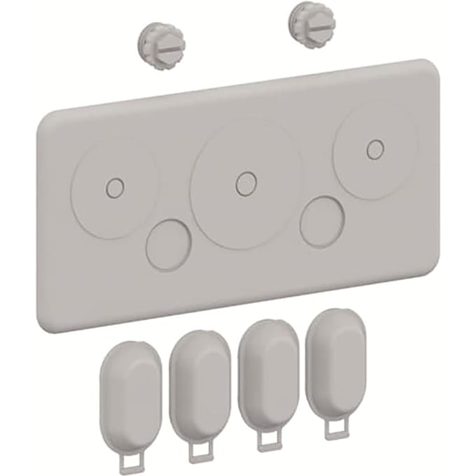 ABB Componenten Comfortline montageset voor A-kast CZF1B - 2CPX052447R9999