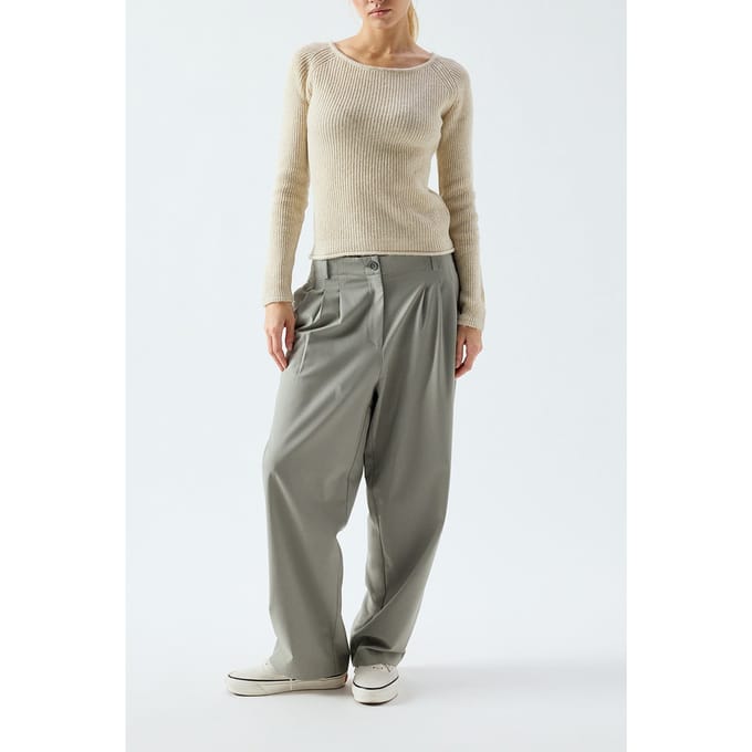 American Vintage Falyday Jumper Biscuit Chine Größe: L | Pullover Outlet | Damen