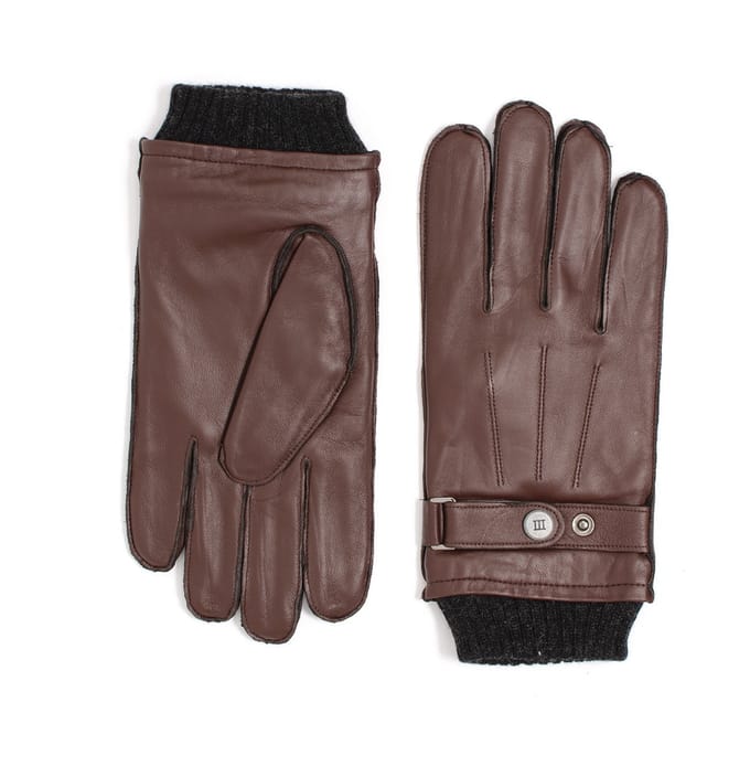 STIPE | Handschoenen van schapenleer | bruin