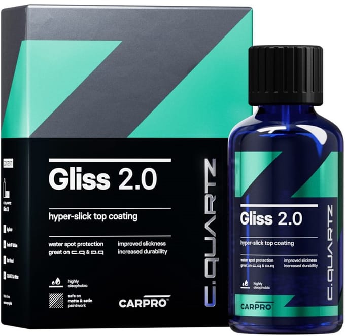 CarPro Gliss 2.0 Hyper Slick Coating 30ml - Glascoating