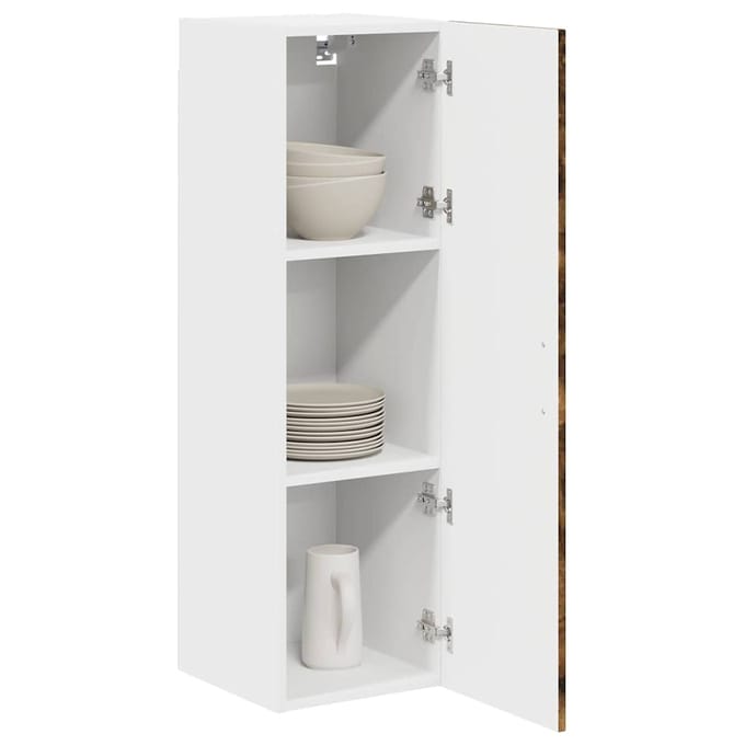 vidaXL - Vaatwasserpaneel - Kalmar - Rook - Eiken - 30 - x - 31 - x - 100 - cm