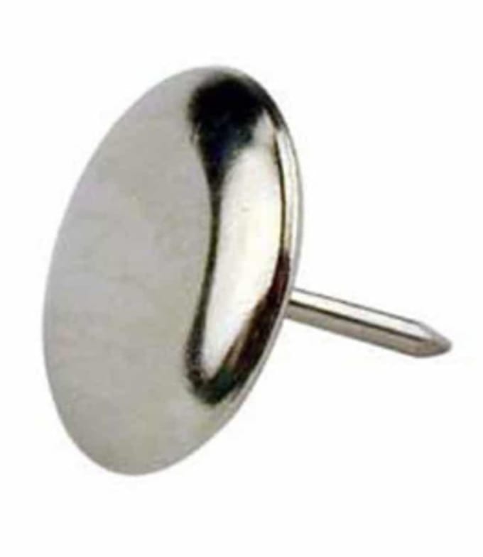 Verlofix glijnagel nikkel 25mm doos 100 stuks