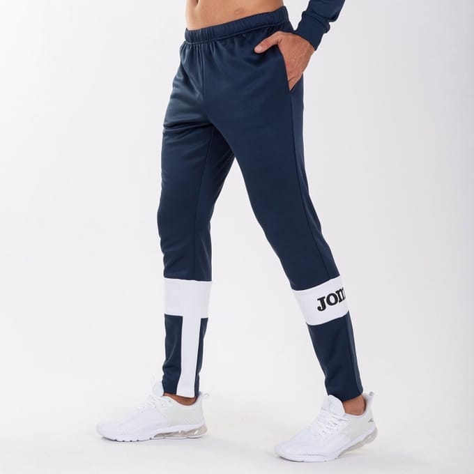 Joma Freedom Trainingsbroek Heren - Wit / Marine | Maat: 2XL