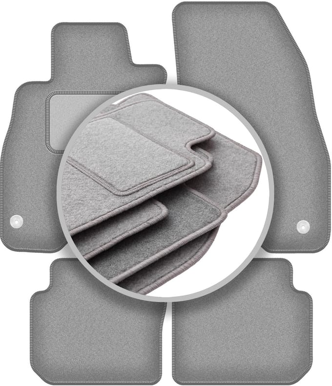 Grijze automatten voor: Fiat Punto 12' hatchback (2012-2018)