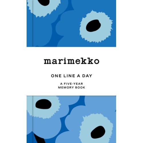 Marimekko One Line a Day - Blue Unikko - Dagboek voor 5 jaar - A Five-Year Memory Book