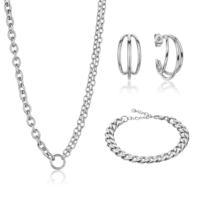 Ketting, armband en oorbellen set Isabella Ford Chelou