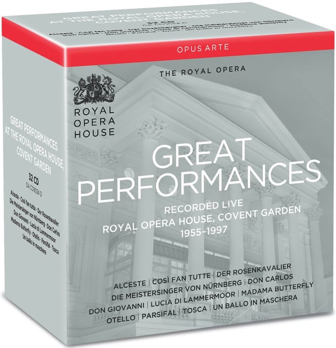 Royal Opera House - Great Performances 1955-1997 (CD)