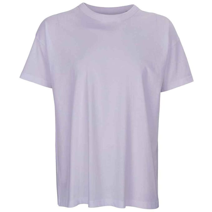 SOLS Heren Boxy Organic Oversized T-shirt (Lila)