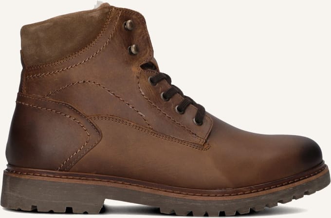 Mazzeltov 780055 Boots Heren - Cognac - Maat 45