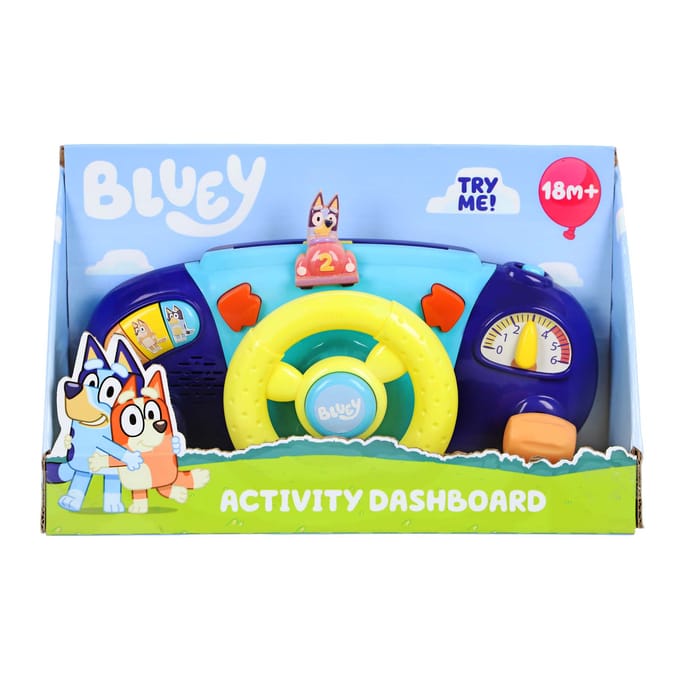 Bluey stuurwiel met activiteiten B/O