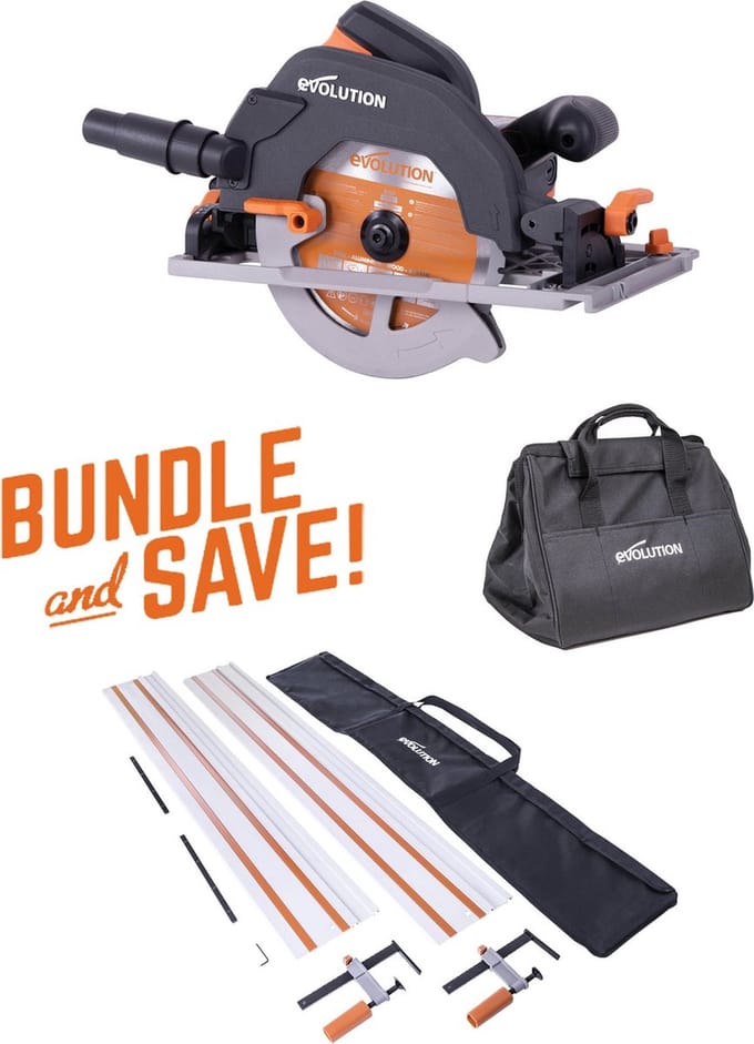EVOLUTION - COMBOPACK R185CCSX+ + ST2800 - DIA 185 MM - 1600W - 10KG - STORAGE BAG