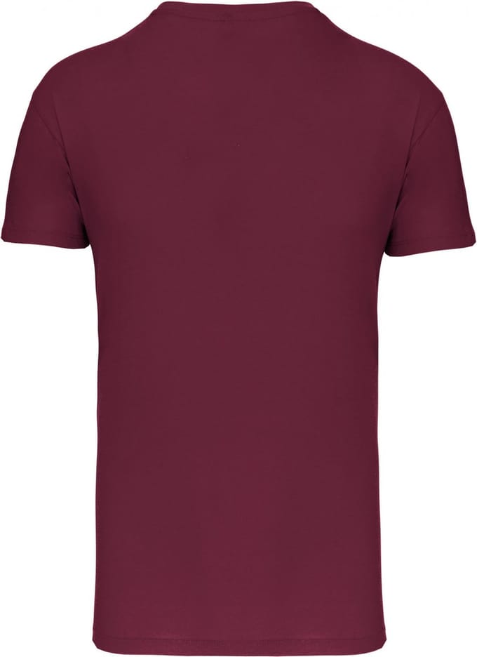 Kariban Heren-t-shirt BIO150IC V-hals K3028IC - Wine - S