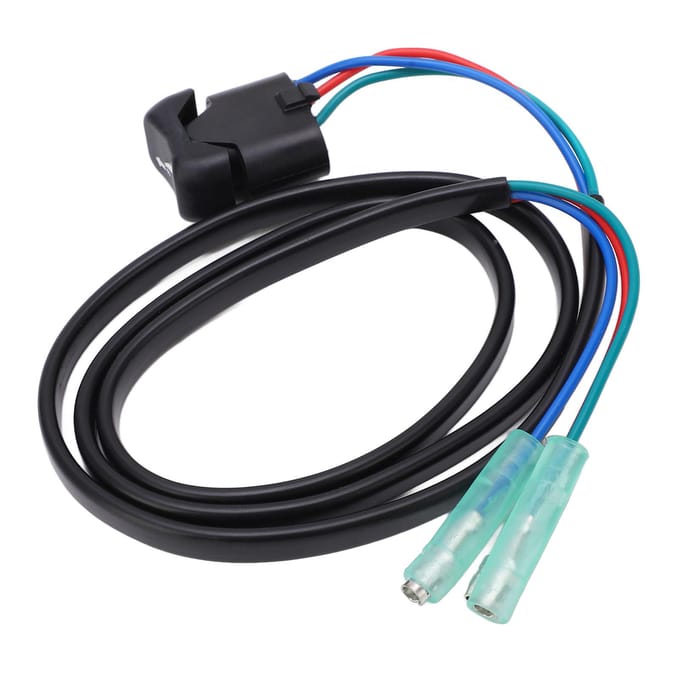Trim- en Tilt-schakelaar 37850 90J00 ABS Vervanging voor Suzuki Buitenboordmotor Afstandsbedieningskast black