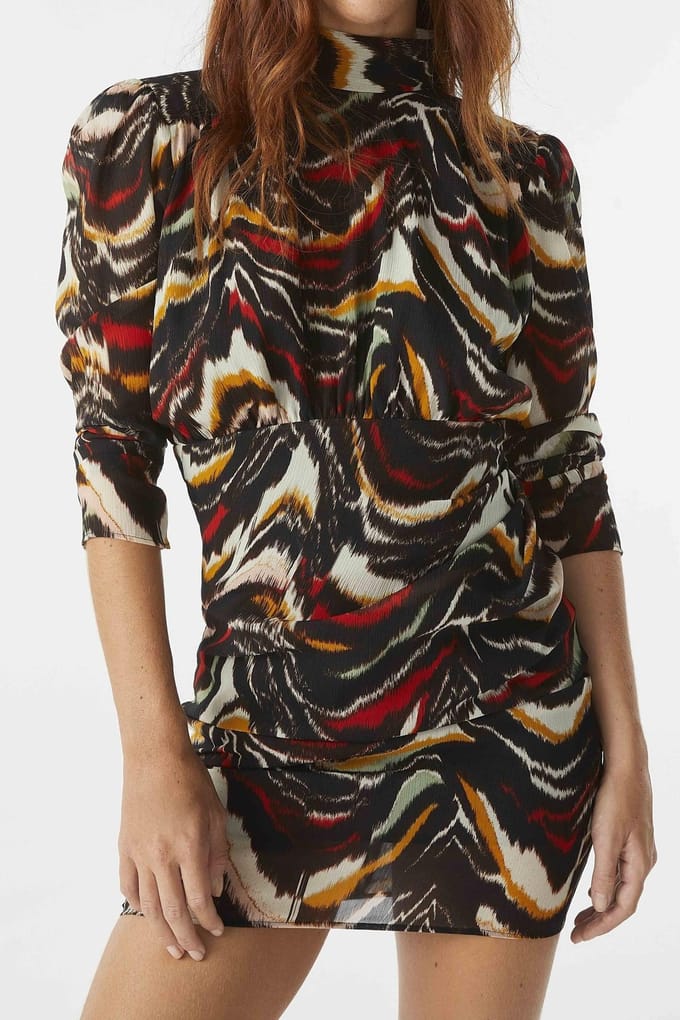 BA&SH Robe Pernel Noir Taglia: M | Abiti Mini Outlet | Donna