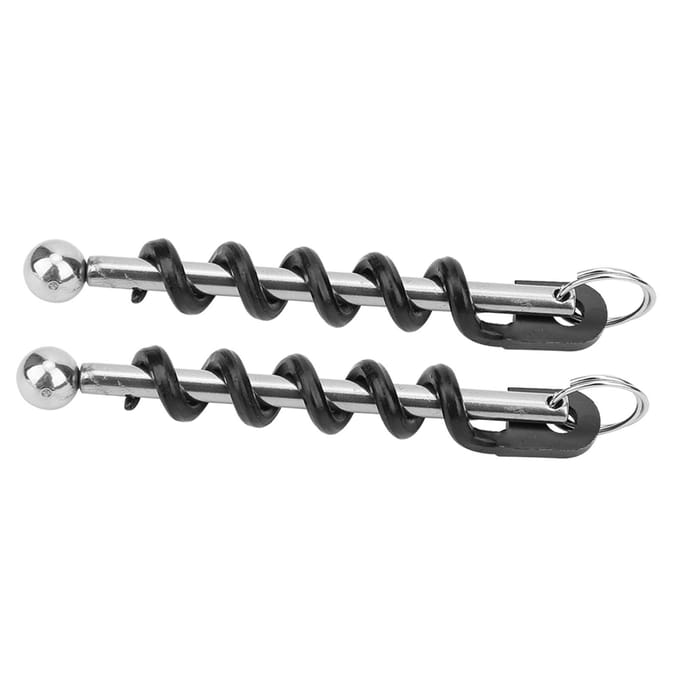 2 Stuks Zwart Draagbaar Roestvrij Staal Wijn Bier Flesopener Kurkentrekker Keukenaccessoires black