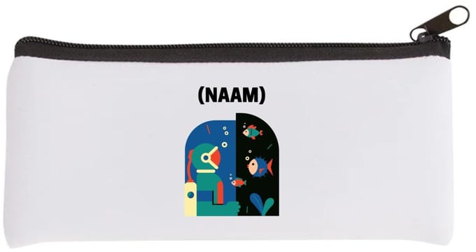 Akyol - duiken met eigen naam Etui - Zwemmen - duiker - sport - 20 bij 9 cm