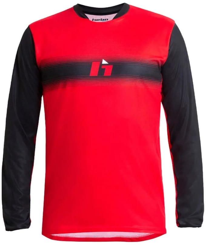 Hebo Tech Trui Met Lange Mouwen Rood 2XL Man