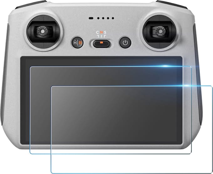 YONO Screenprotector geschikt voor DJI Mini 5 - 4 - 3 - Pro RC Controller - Glas - Bescherming Accessoires - 2 Stuks