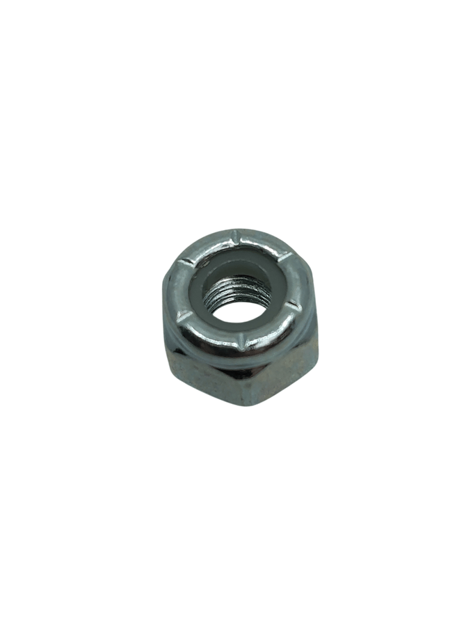 Nyloc nut 1/4-20 cad pl.