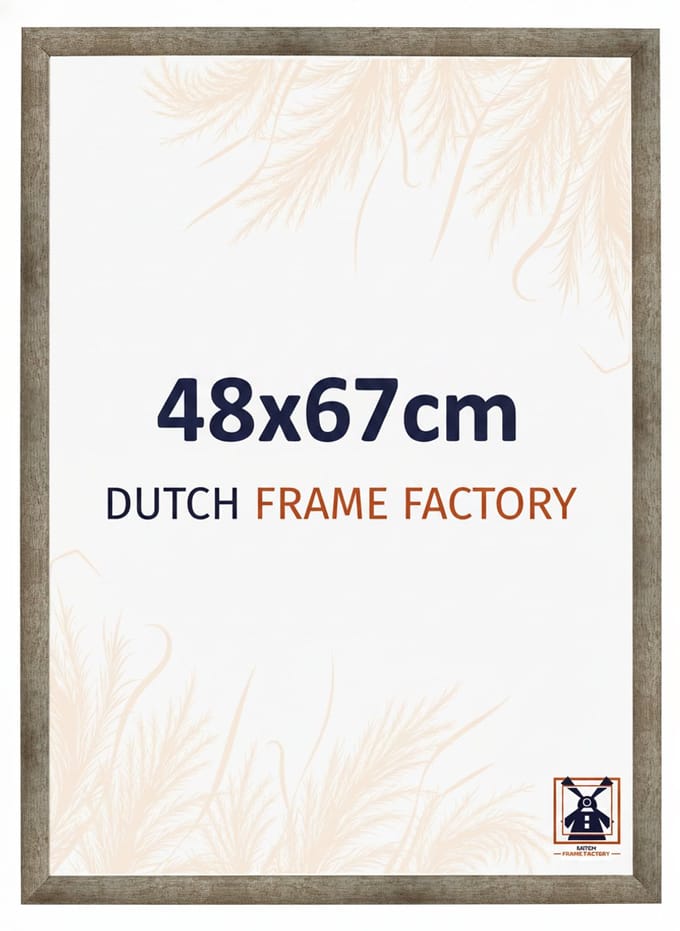 Fotolijst 48x67 cm - MDF - Metaal Vintage - Benno