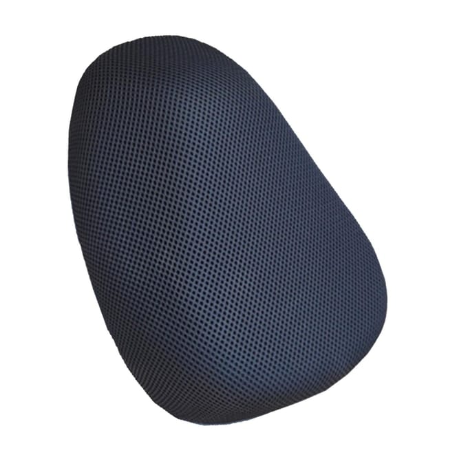 Housse de siège de scooter électrique Maille 3D Imperméable Isolation thermique Ajustement universel pour scooter électrique Aima black