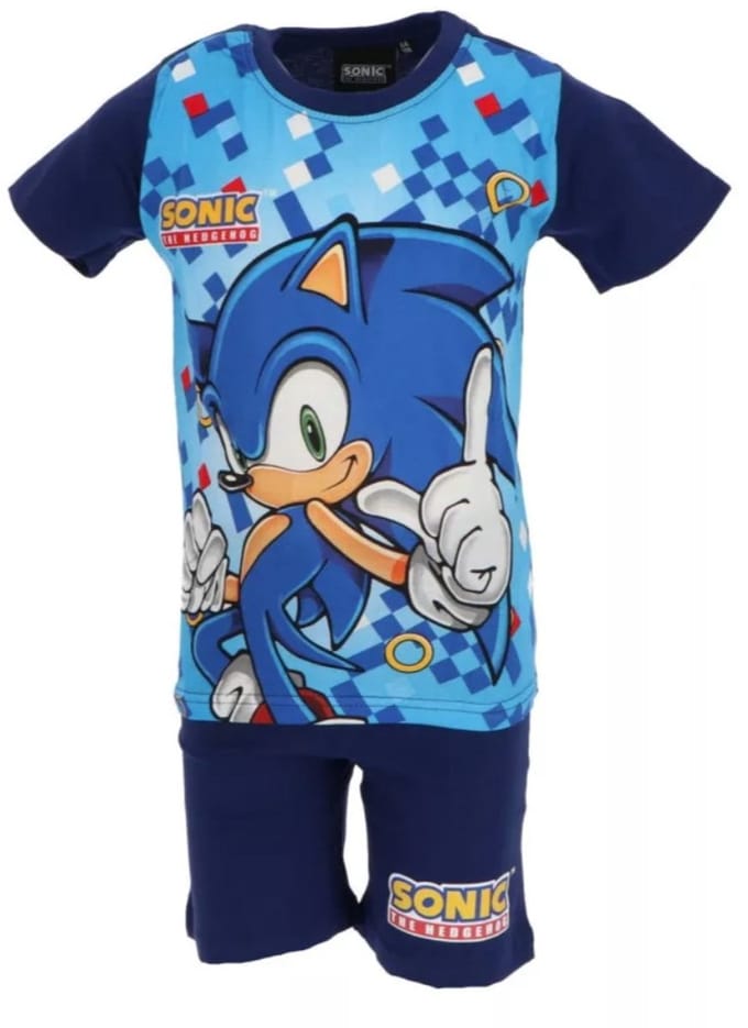 Shortama Sonic The Hedge Hog short kids series 3 jaar / 98