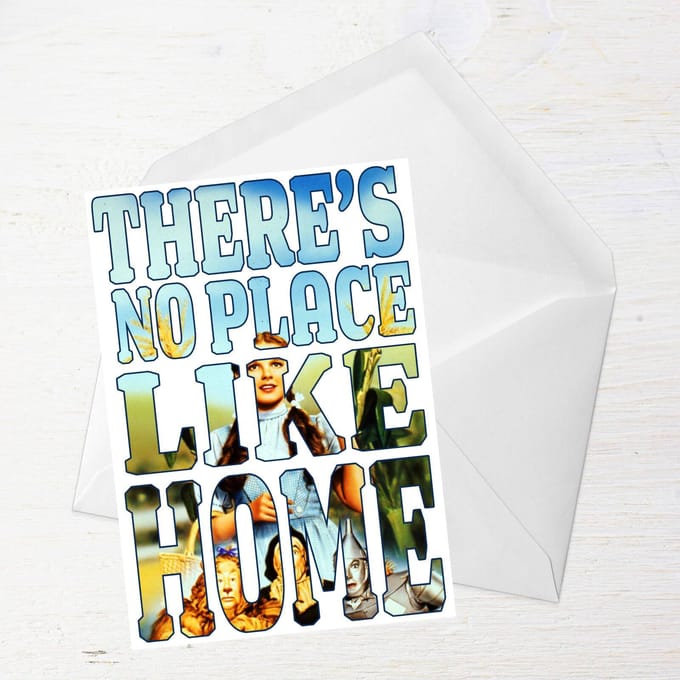 Wizard Of Oz New Home Greetings Card - Giant Card
