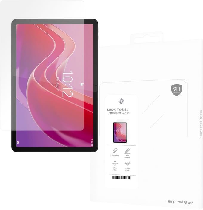 Cazy screenprotector geschikt voor Lenovo Tab M11 - Screenprotector Tablet Glas