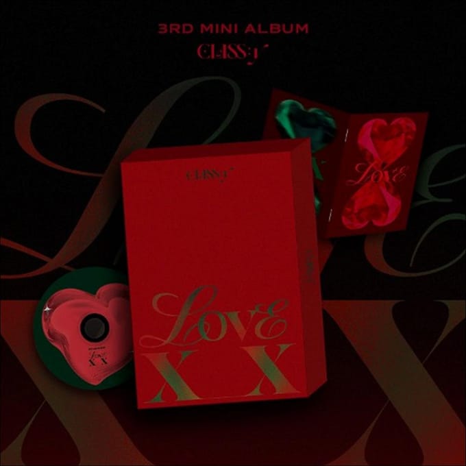 CLASSy [LOVE XX] Mini Album 1EA red