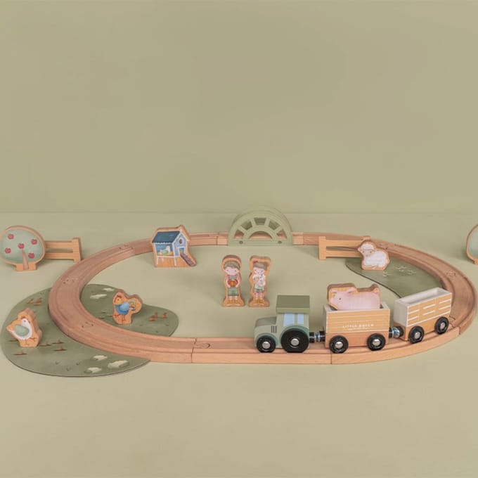 Little Dutch - Treinset FSC - Little Farm