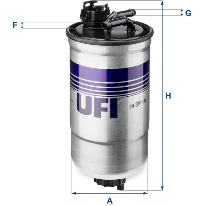 Brandstoffilter UFI 24.391.00