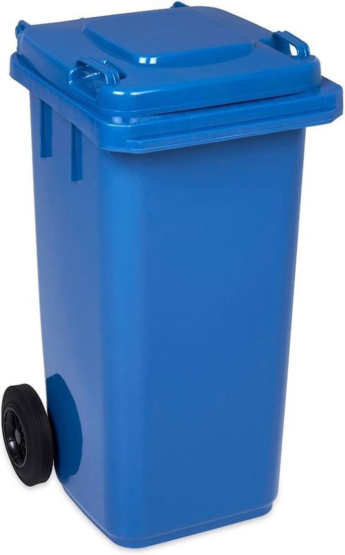 Kliko / mini container 120 liter - Blauw