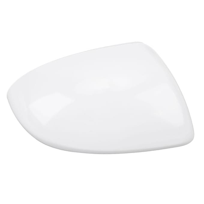 Zijspiegelkap Cover Wit Stijlvolle Look UV-bescherming Krasbestendig Zij Achteruitkijk Vleugelspiegelkap voor 2 3 6 Rechts white
