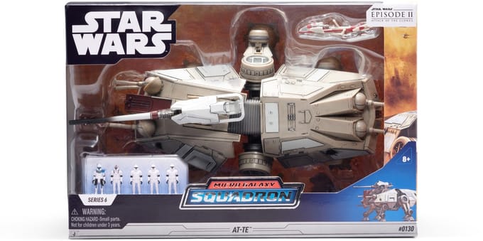 Star Wars Micro Galaxy Squadron Dreadnaught Class - AT-TE Actiefiguren en superhelden