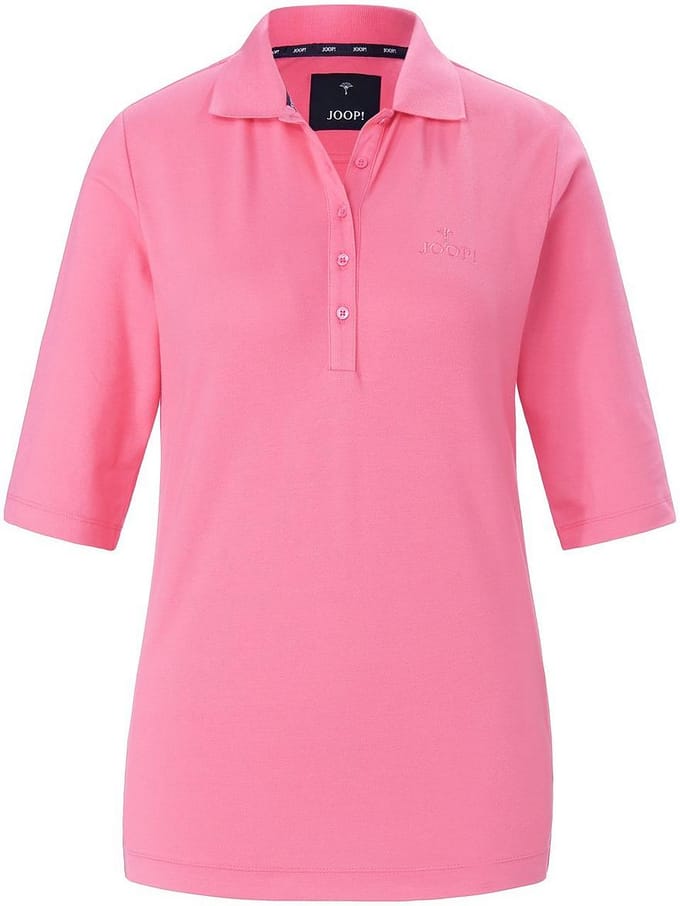 Poloshirt knoopsluiting Van Joop! pink