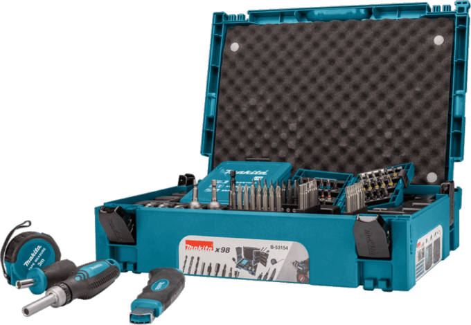 Makita Boor-/Schroefbitset 98-Delig - B-53154