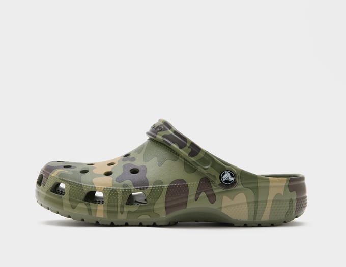 Crocs Classic Duck Camo EVA Heren Zwart/Cargo Klompen