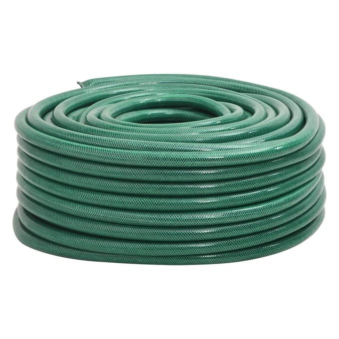 vidaXL - Tuinslang - 1'' - 100 - m - PVC - groen