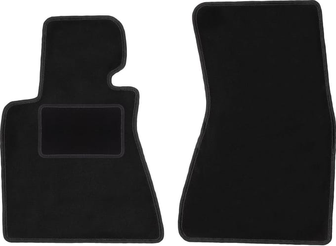 Voormatten zwart voor: BMW 7 E65 sedan (2001-2008)